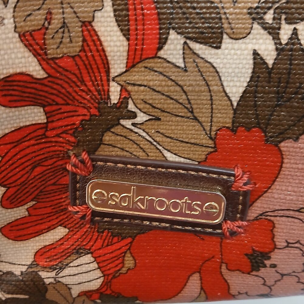 Floral Canvas Tote Bag - Picture 12 of 13